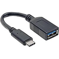 TRIPP LITE USB C to USB-A Cable 3.1 5 Gbps Type C, 3' (U428-C6N-F)