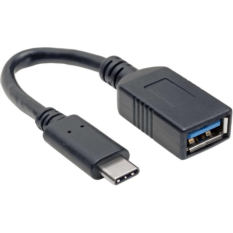 TRIPP LITE USB C to USB-A Cable 3.1 5 Gbps Type C, 3' (U428-C6N-F)
