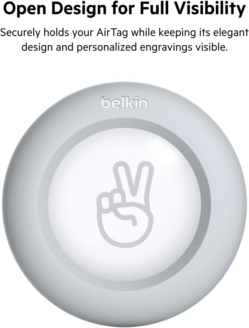 Belkin Apple AirTag Secure Holder with Clip