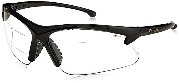 Smith & Wesson V60 30-06 Dual Readers Safety Eyewear, Black