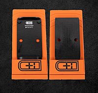 C&H PRECISION Optic Adapter Plate for FN FNX-45 Optic Mount