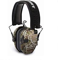 WALKER'S Razor Slim Electronic Earmuffs Ultra Low-Profile Folding Hearing Protection