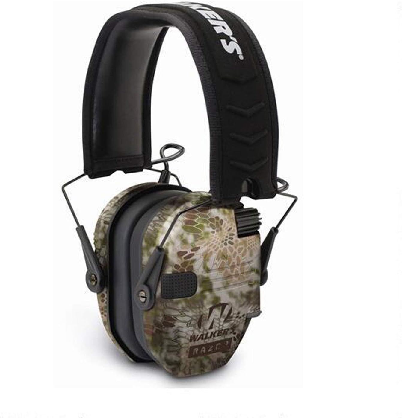 WALKER'S Razor Slim Electronic Earmuffs Ultra Low-Profile Folding Hearing Protection