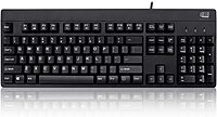 Easy Touch 630Ub, Wired Waterproof Keyboard (AKB-630UB), Black