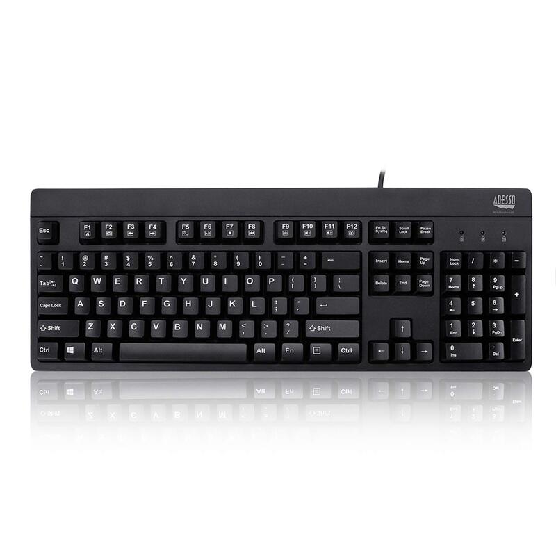 Easy Touch 630Ub, Wired Waterproof Keyboard (AKB-630UB), Black