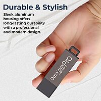 4GB DataStick Pro by Centon, USB 2.0 Flash Drive Memory Stick for Storage and Backup