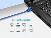 Monoprice Cat5e Flexboot Ethernet Patch Cable - Snagless RJ45, 24AWG, UTP, 350MHz