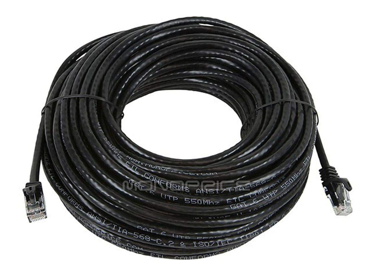 Monoprice Cat6 Flexboot Ethernet Patch Cable UTP 24AWG 550MHz Snagless RJ45