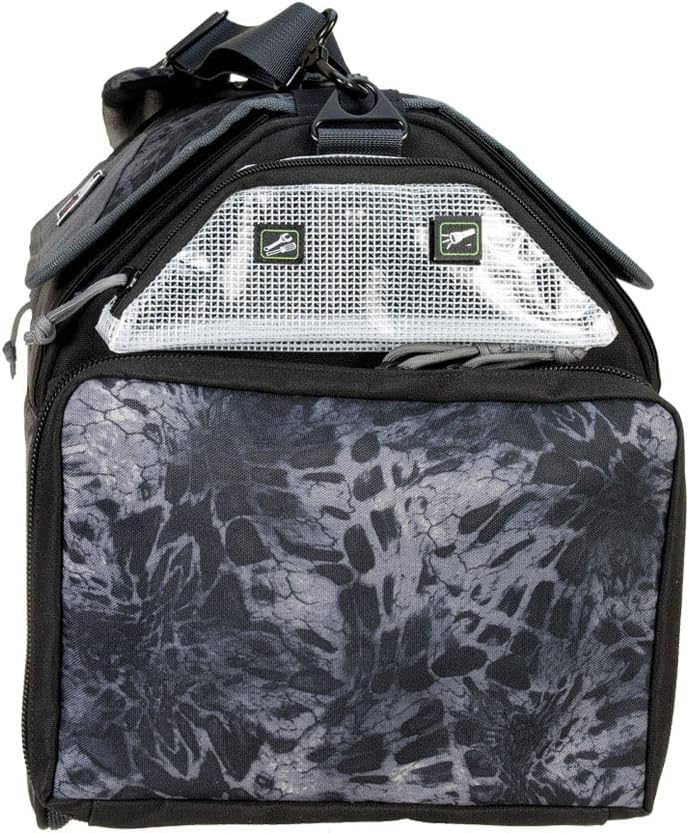 G. Outdoor Products Barn Range Bag with 4 Medium & 4 Compact Pistol Cases | Secure Handguns & Ammo Storage | Durable