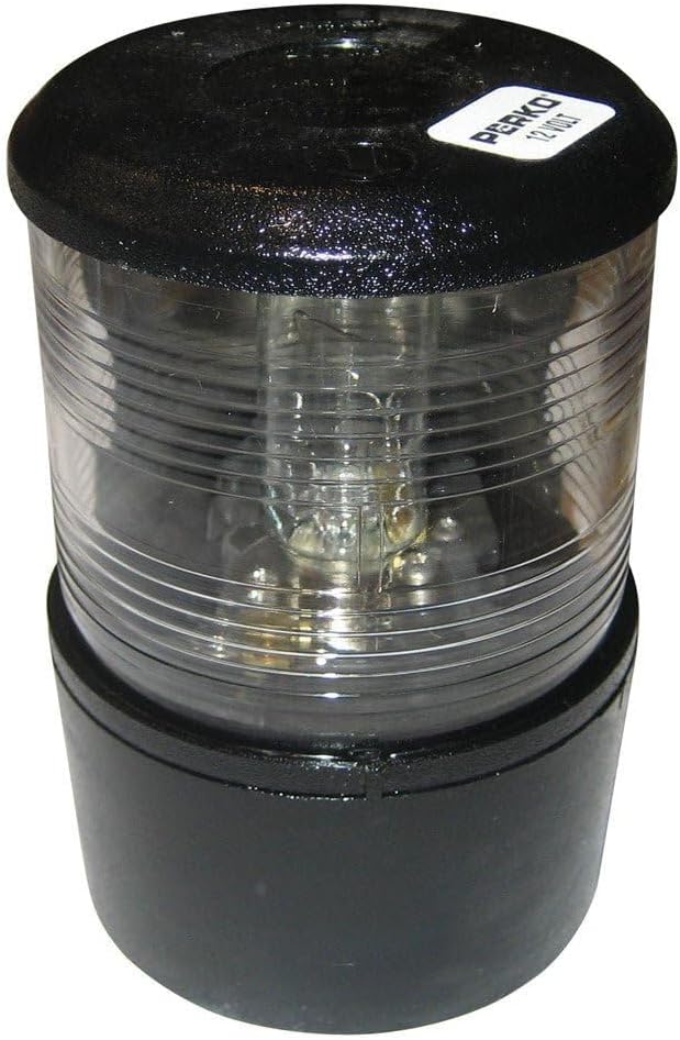 Perko Masthead Light f/Sail or Power Less Than 20M - 12VDC - Black Base Mount/White Light