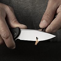 CIVIVI Cogent Button Lock Flipper Pocket Knife