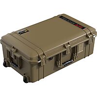 Pelican Air 1595 Multi-Purpose Hard Case no Foam (Empty Case) for Camera, Drone, Equipment, Gear, Electronics, Overlanding, Camping, Travel and Pistol (OCP Tan)