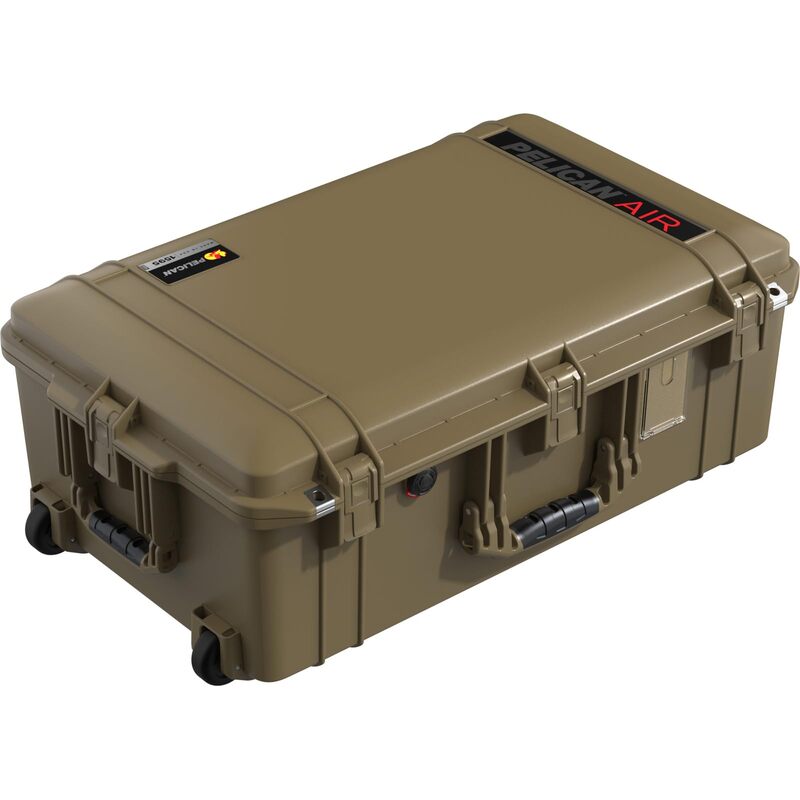 Pelican Air 1595 Multi-Purpose Hard Case no Foam (Empty Case) for Camera, Drone, Equipment, Gear, Electronics, Overlanding, Camping, Travel and Pistol (OCP Tan)
