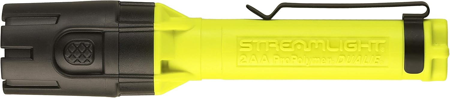 Streamlight Dualie 2AA Dual-Beam LED Flashlight with Pocket Clip and Magnetic Base
