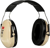 3M PELTOR Hearing Protection Optime 95 Earmuffs, Adjustable Earcups, E-A-Rfit Compatible