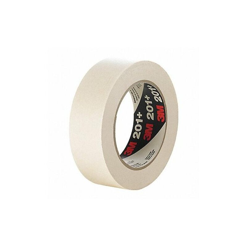 3M 201+ Tan Masking/Painter's Tape - 96 mm Width - 64744 [PRICE is per ROLL]