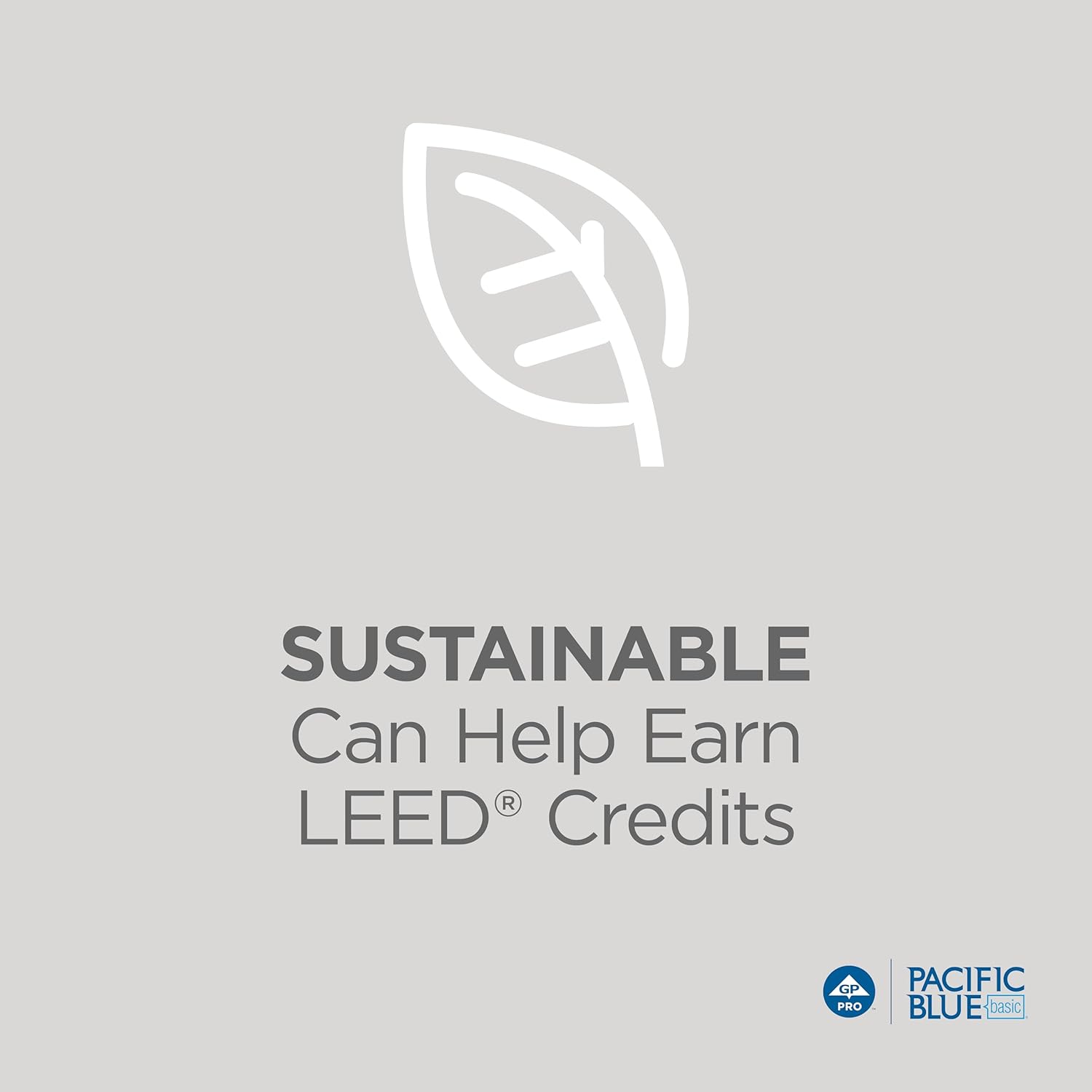 Georgia-Pacific Pacific Blue Basic Recycled Hardwound Paper Towel Rolls by GP PRO (Georgia-Pacific); Brown; 26301