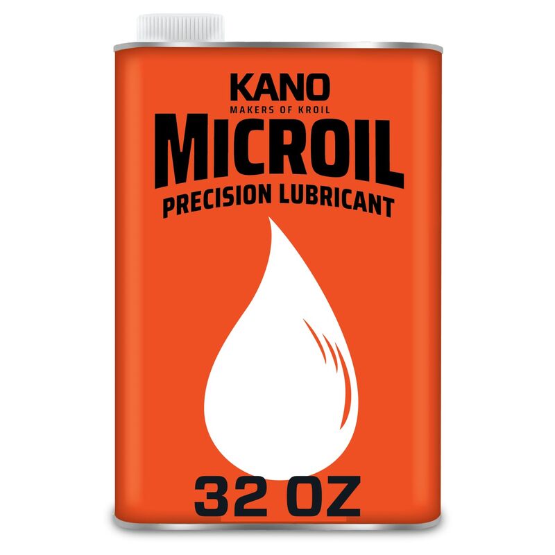 Kroil Microil Precision Lubricant (Liquid-1 Quart Can-Single) | Multipurpose Drip Oil for Long-Lasting Instrument
