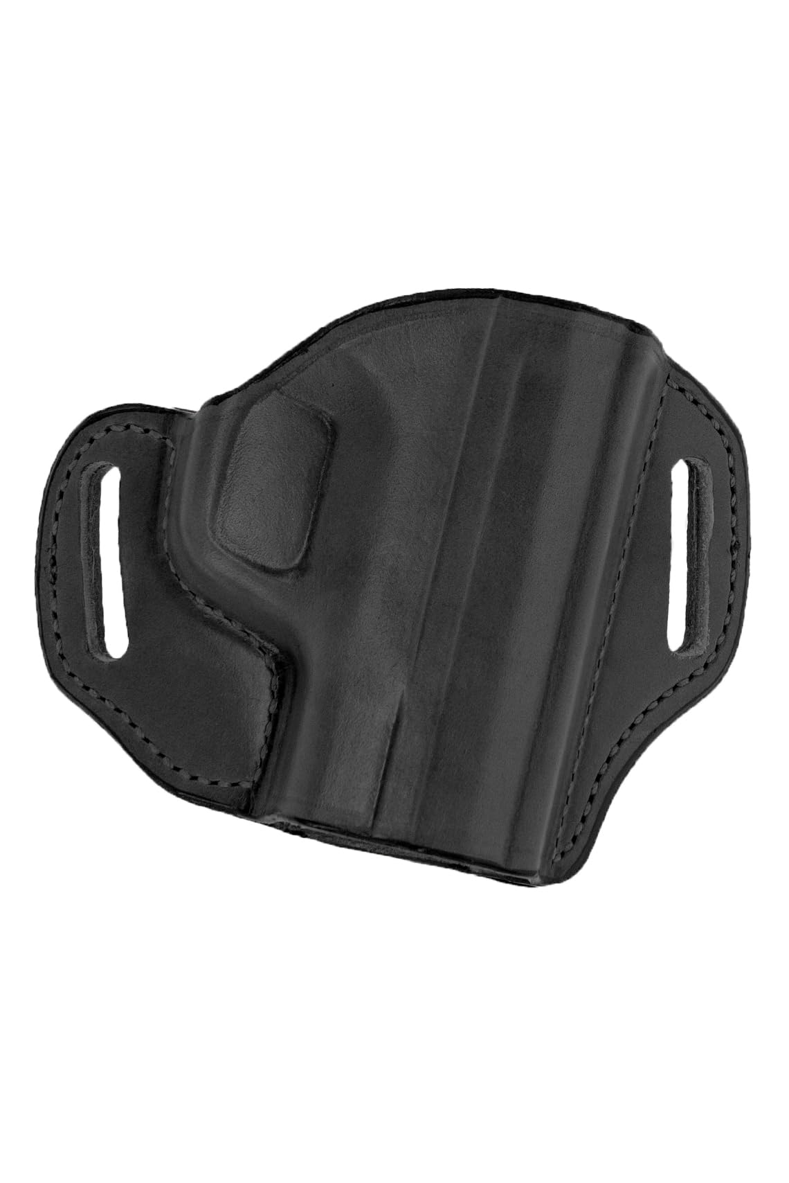 BIANCHI Model 57 Remedy Open-Top Full-Grain Leather Belt Slide Holster