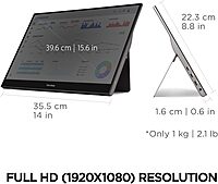 VIEWSONIC 15.6 Inch 1080p FHD Portable IPS Monitor