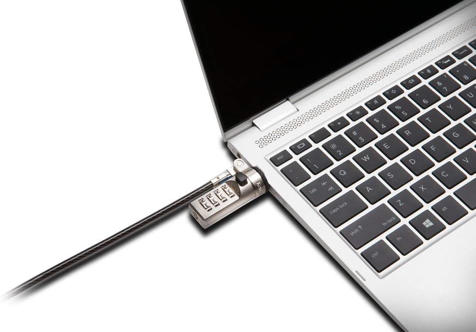 Kensington Nanosaver Combination Lock - for Select HP and Lenovo Laptops and Tablets (K63330WW)