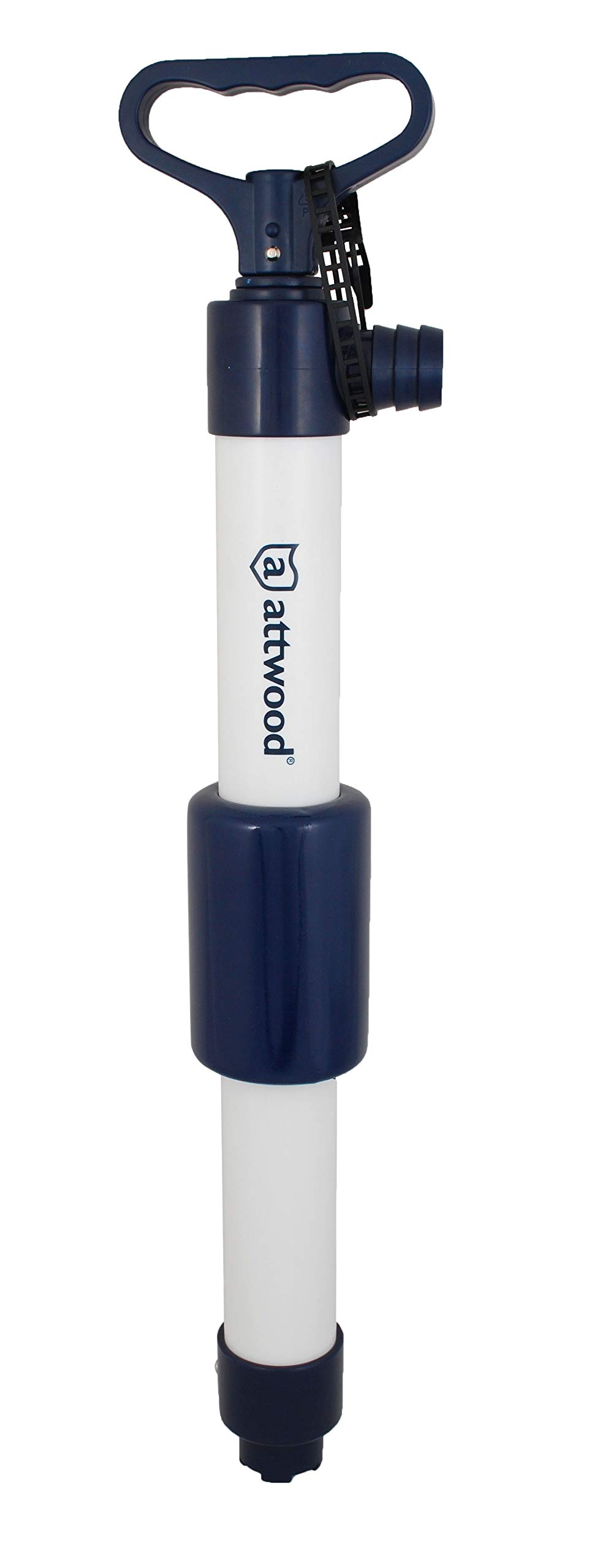 Attwood 11595-2 Hand-Operated Bilge Pump, for Kayaks, Canoes, Small Fishing Boats, 18 Inches Long, Pumps 8 GPM