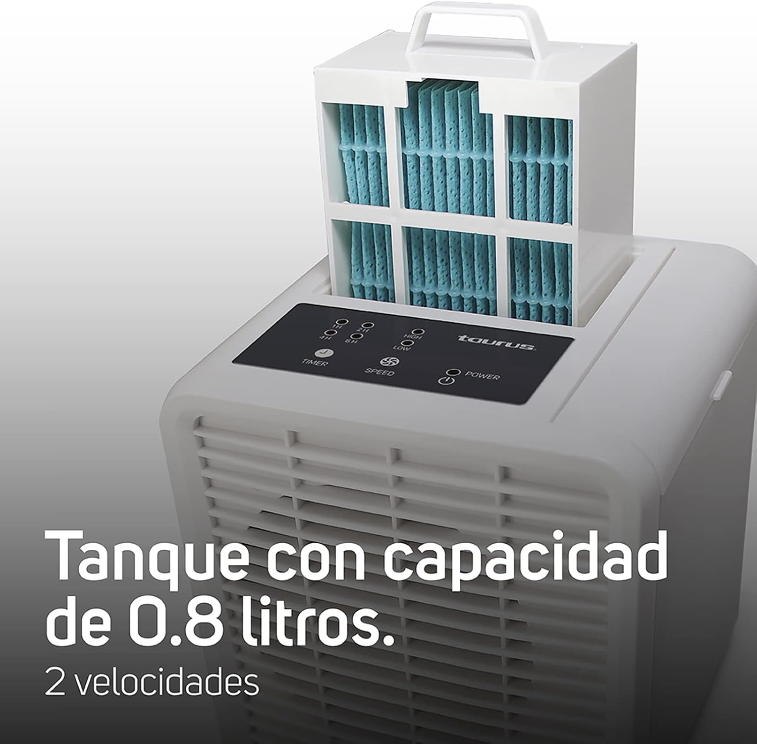 Enfriador Evaporativo de Aire portátil | 3 en 1