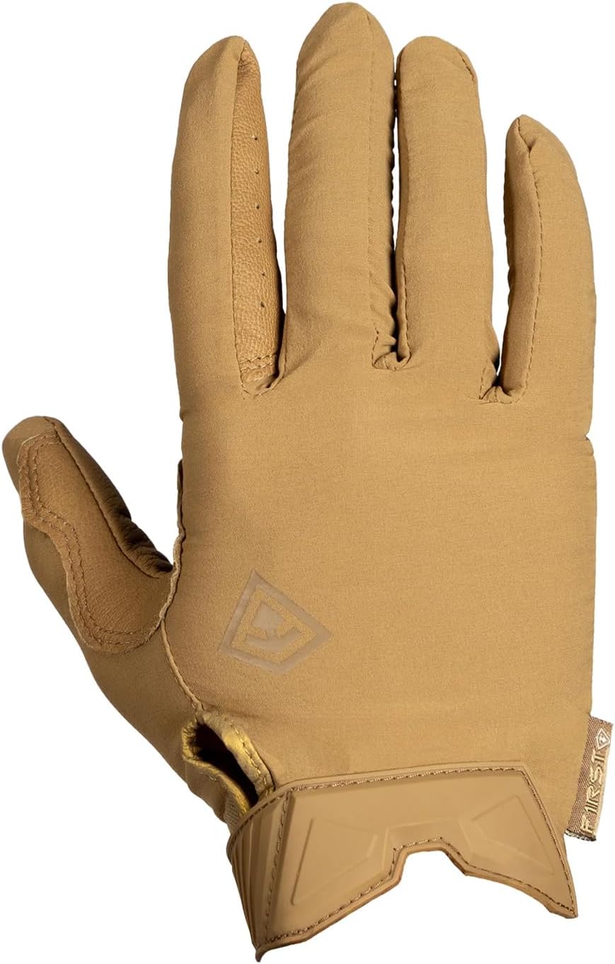 First Tactical Men’s Lightweight Patrol Glove with Goatskin Palm and Touchscreen Capability