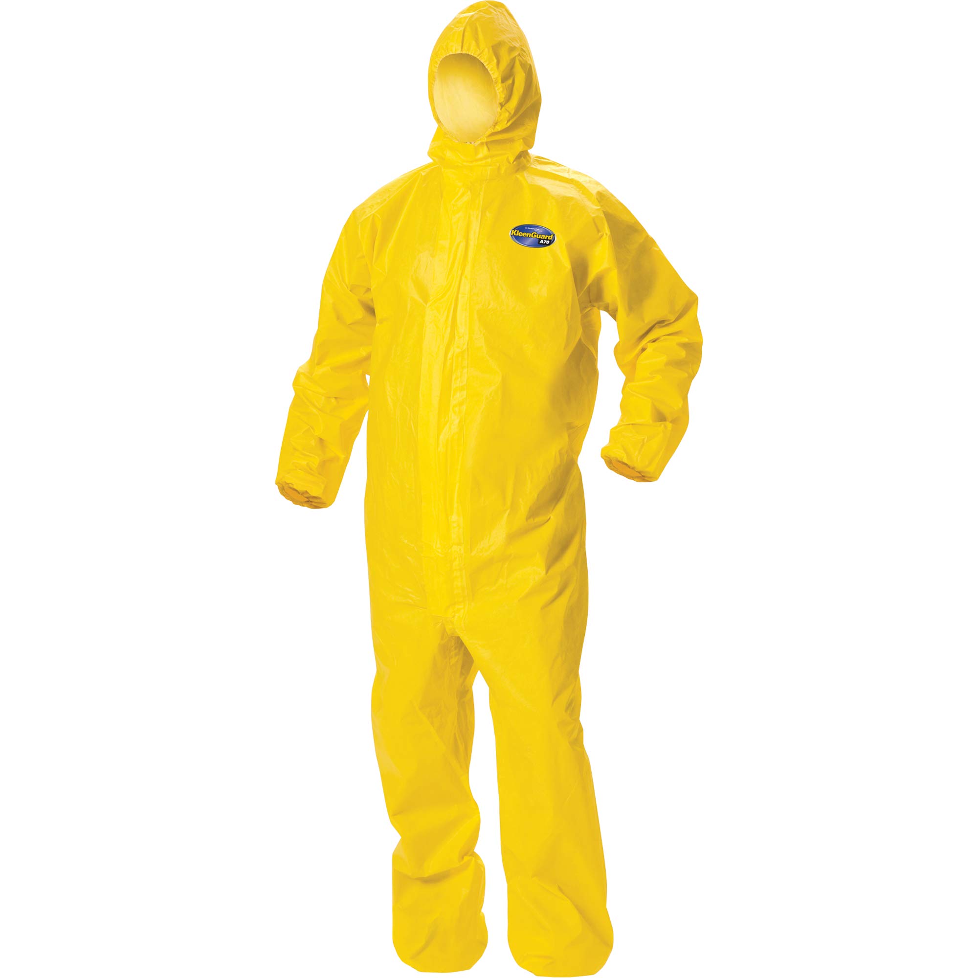Kimberly-Clark Kleenguard A70 Yellow 2XL Polyethylene/Polypropylene Disposable Chemical-Resistant Coveralls