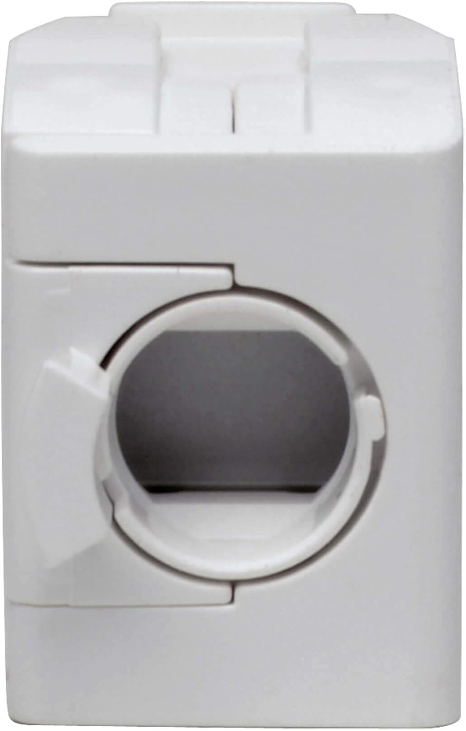 Tripp Lite RJ45 Keystone Jack, Cat6a/Cat6/Cat5e, RJ45 Connector, Shuttered, Dust Cap, No Tools Required, PoE/PoE+ Compliant