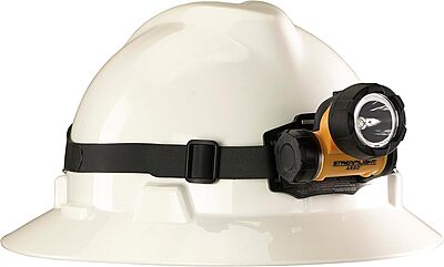 Streamlight 61301 Argo LED Head Mount Headlamp, Yellow - 150 Lumens