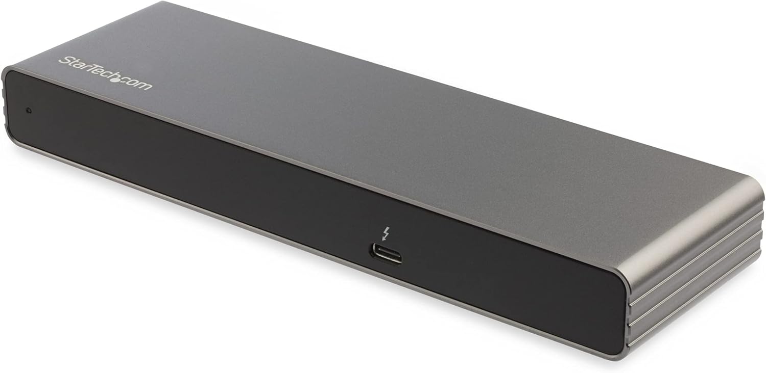 StarTech.com Thunderbolt 3 Dock - Dual 4K 60Hz TB3 Docking Station - TB3DK2DHV
