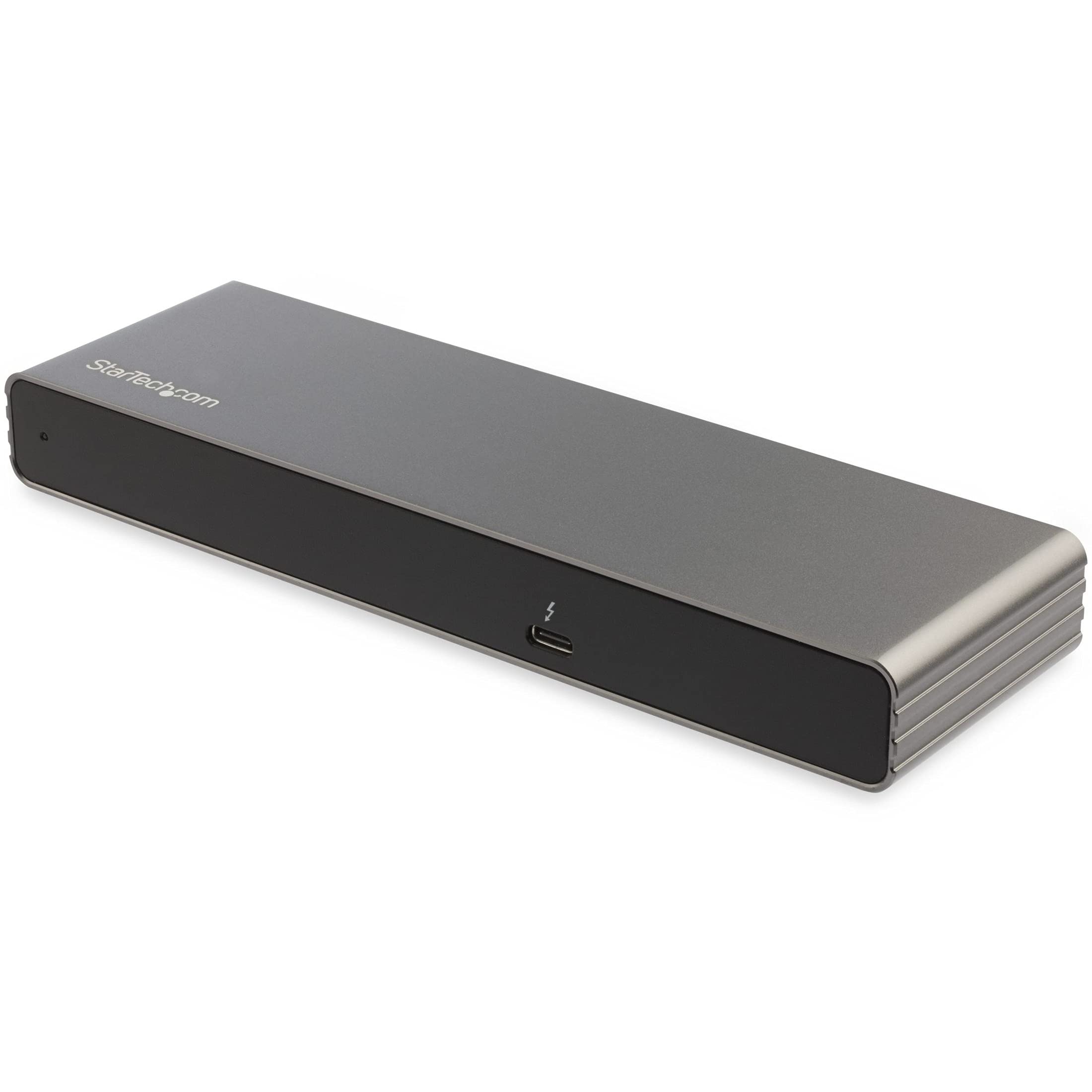 StarTech.com Thunderbolt 3 Dock - Dual 4K 60Hz Monitor TB3 Laptop Docking Station with DisplayPort