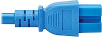 Tripp Lite C14 to C15 Power Cord Heavy-Duty Extension Cable, 10 Feet / 3.1 Meters, Blue, 15A, 250V, 14 AWG, UL-Listed Cable