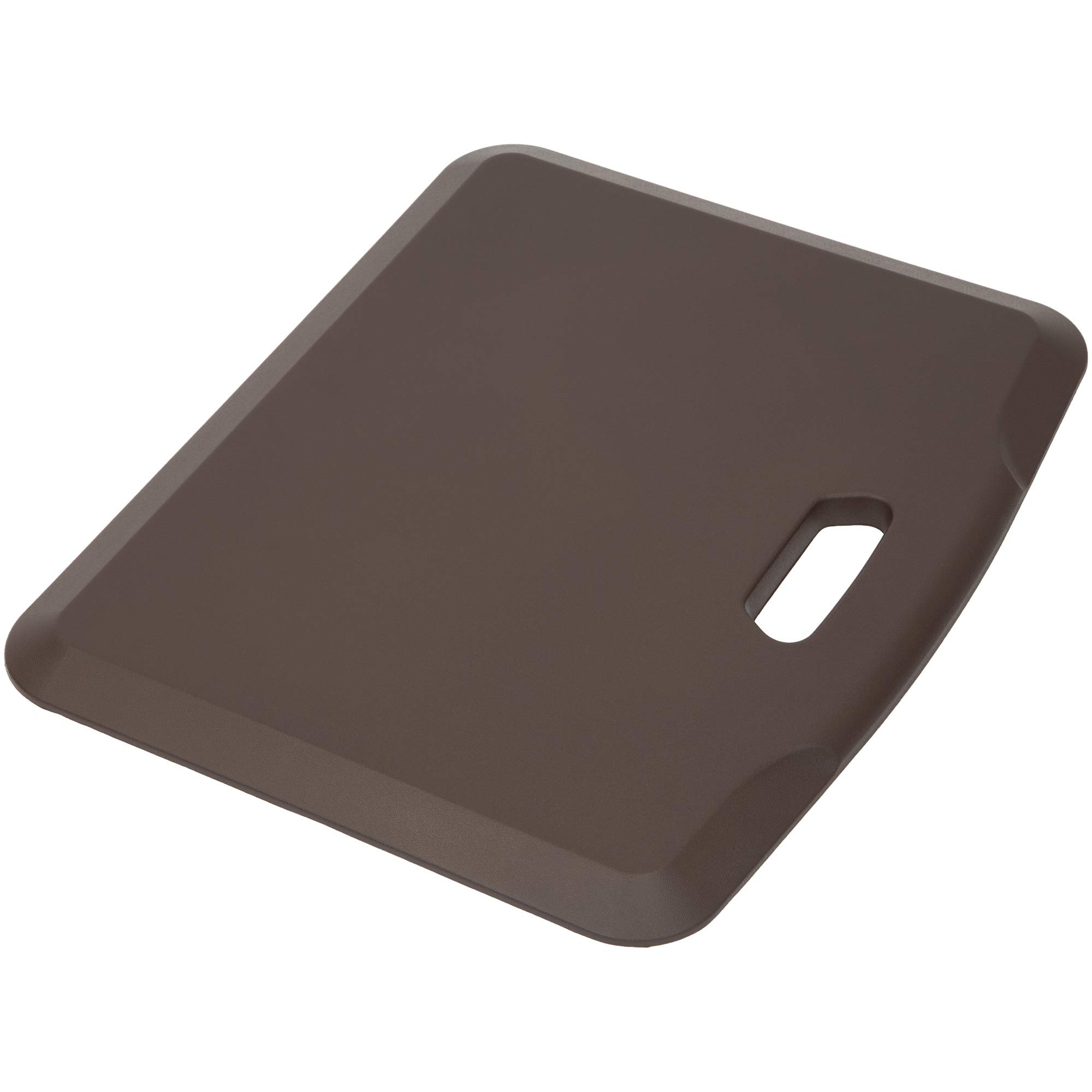 Mount-It! Standing Desk Floor Mat | Brown Standing Comfort Mat for Standing Desk, Home, Office, Kitchen