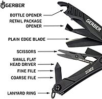 Gerber Gear Dime 12-in-1 Mini Multi-Tool