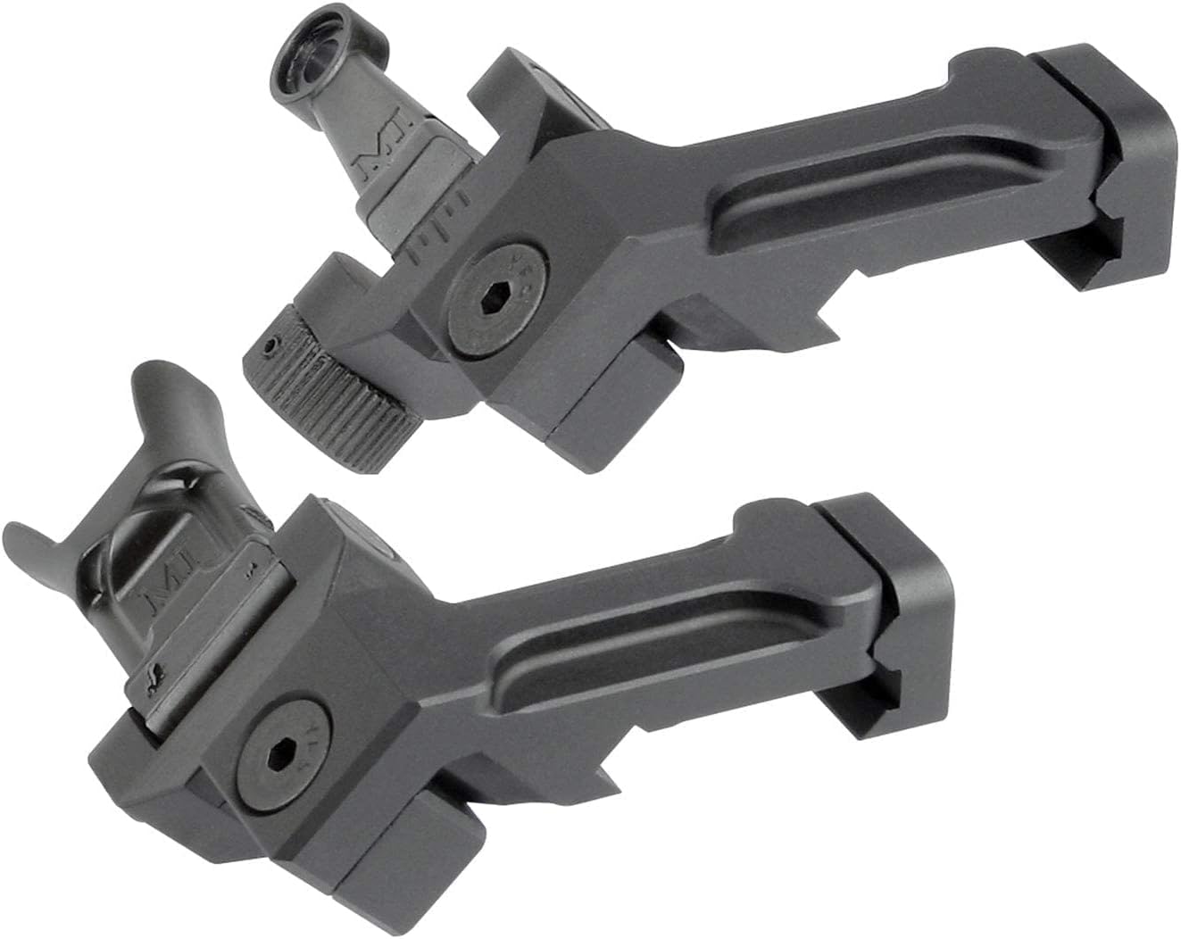 Midwest Combat Rifle 45° Offset Front & Rear Sight Set