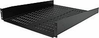 StarTech.com 2U Server Rack Shelf - Universal Vented Rack Mount Cantilever Tray for 19" Network Equipment Rack & Cabinet - Heavy Duty Steel - Weight Capacity 50lb/23kg - 22" Deep Shelf (CABSHELF22V)