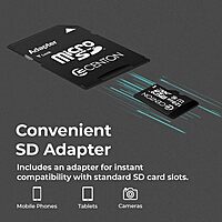 Centon Electronics Micro SD Card, UHS-I / A1 / V10 / U1 / Class 10 Flash Memory Card for Phones, Tablets, Cameras, and More, 256GB