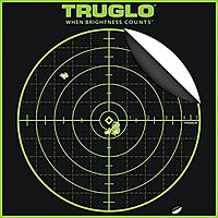 TRUGLO Tru-See 12x12 100 Yard Fluorescent Self-Adhesive Splatter Targets