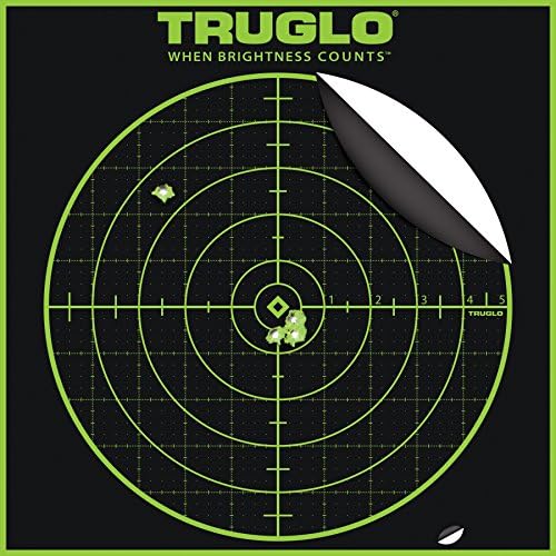 TRUGLO Tru-See 12x12 100 Yard Fluorescent Self-Adhesive Splatter Targets