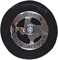 Gould & Goodrich B407 Clip-On Badge Holder, Black