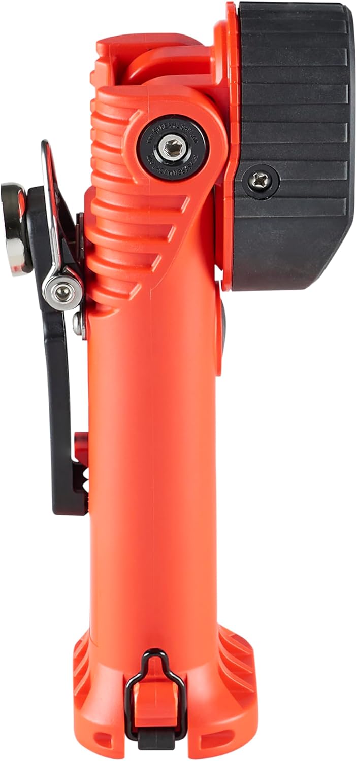 Streamlight 91830 Survivor Pivot 325-Lumen Right Angle Articulating Dual Beam Rechargeable Flashlight with 120V/100V AC/12V