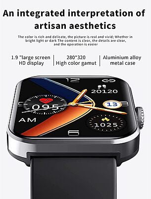 Monitor de glucosa smartwatch, Moda Bluetooth, Alta definición Pantalla Grande Monitor de glucosa smartwatch, Moda Bluetooth, Alta definición Pantalla Grande