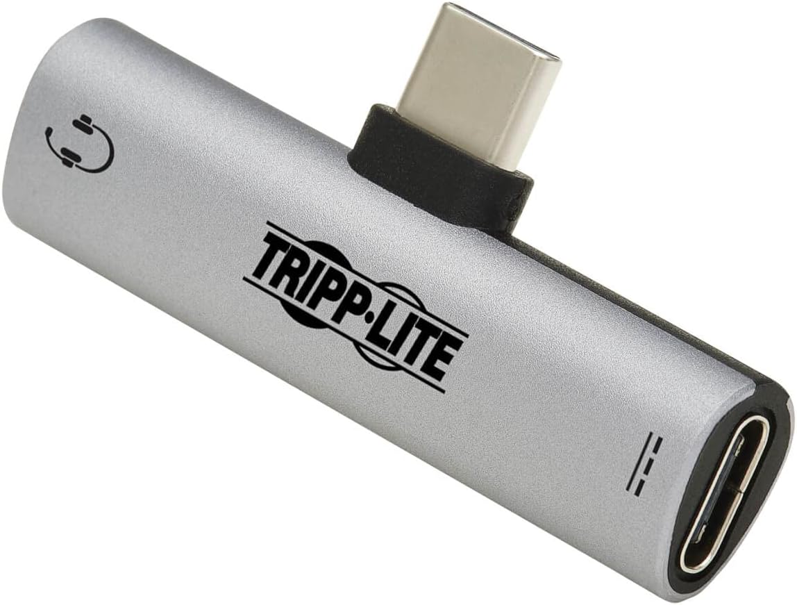 TRIPP LITE USB-C to 3.5 mm Headphone Jack Adapter - Hi-Res Audio