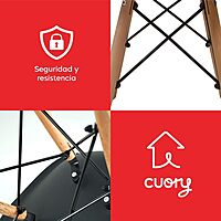 Sillas Ergonómicas para sala de espera 4 pcs