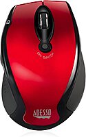 iMouse M20R – Wireless Ergonomic Optical Mouse, Red