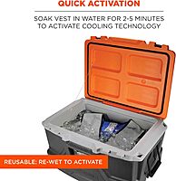 Ergodyne Chill-Its 6665 Evaporative Cooling Vest