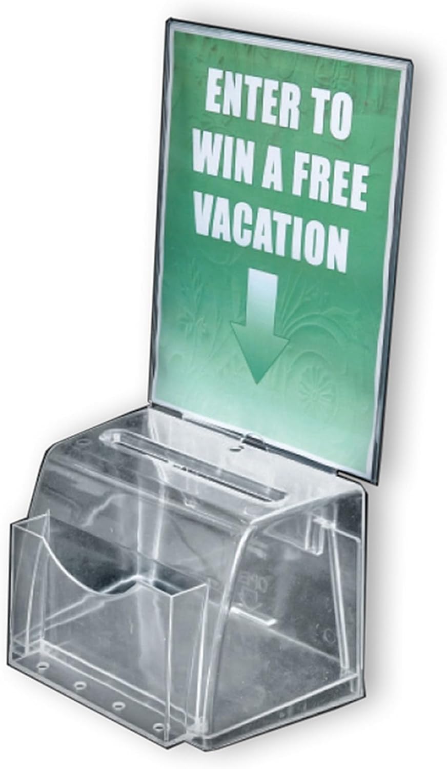 Azar 206007 7-3/4-Inch W by 5-1/2-Inch D by 6-Inch H Promo Box with Business Card Pocket