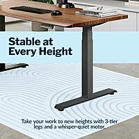 VARI ComfortEdge Electric Standing Desk – Adjustable Sit-Stand